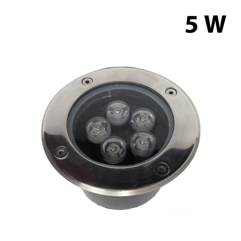 FS-3B-5x1W）Faretto LED 5W carrabile 130mm da incasso da esterno segnapassi faretti  led-Faretti LED Da Esterno-VIVALAMP S.R.L.S
